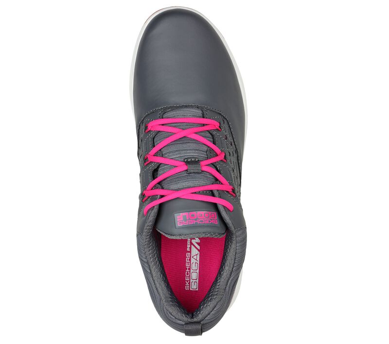 Skechers Go Golf Pro v.2 - Charcoal/Pink