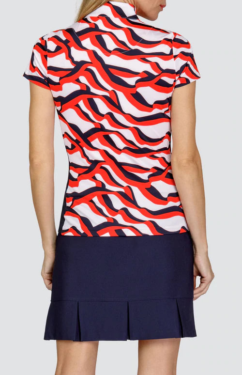 Tail Neve Short Sleeve Top - Deco Wave