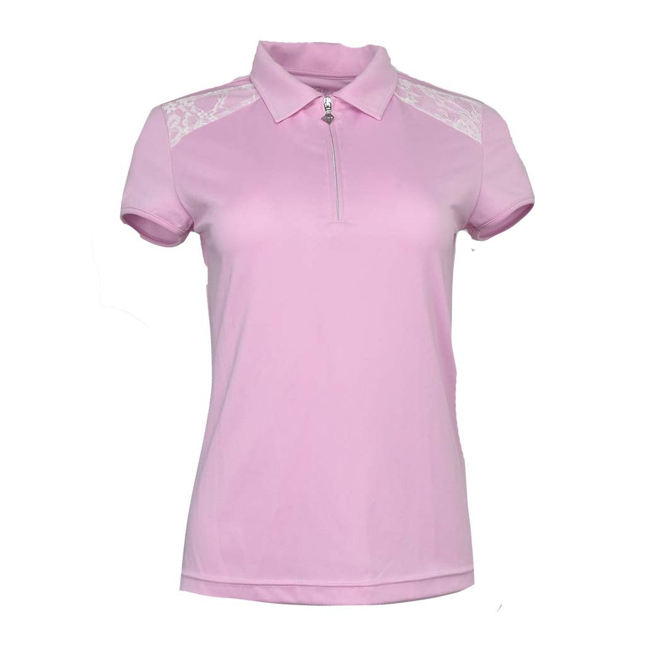 Pure Golf Keyla Cap Sleeve Polo - Blossom Pink