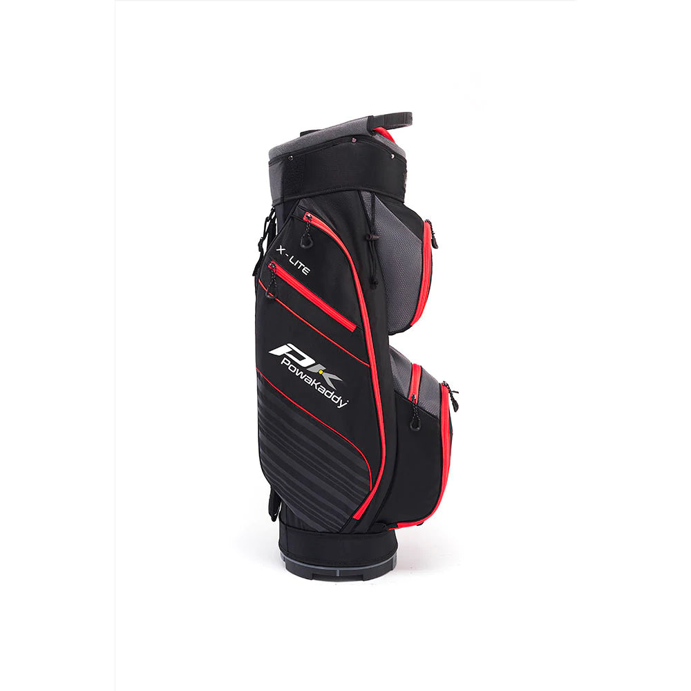 Powakaddy 2022 X Lite Cart Bag Black/Red