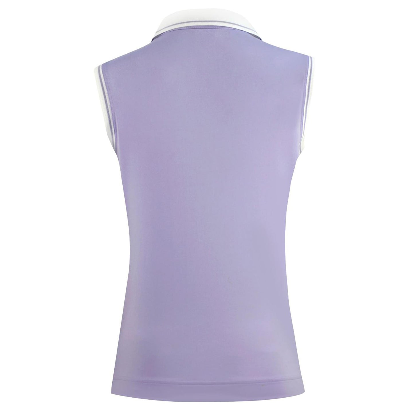 Daily Sports Milia Sleeveless Polo Shirt - Lilac